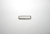 25mm silver metal strapkeepers (wide)