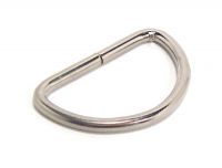 SILVER d-rings  32mm, 38mm, 50mm (thin wire) 