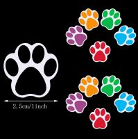 Pawprint stickers (paper) 25mm wide x 50 