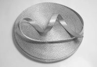 10mm nylon webbing SILVER