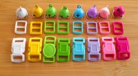 10mm breakaway safety cat buckles rectangle shape colours 